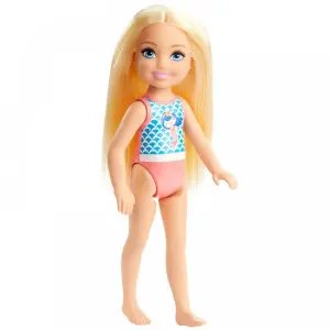 Barbie Chelsea Tatilde Bebekleri Denizkızı Tişörtlü