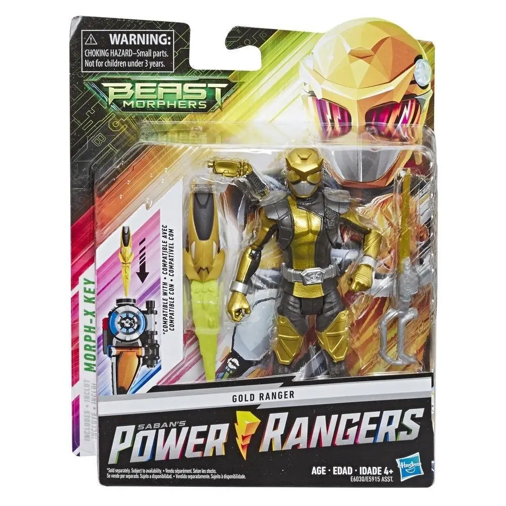 Power Rangers Beast Morphers Figür Gold Ranger E6030