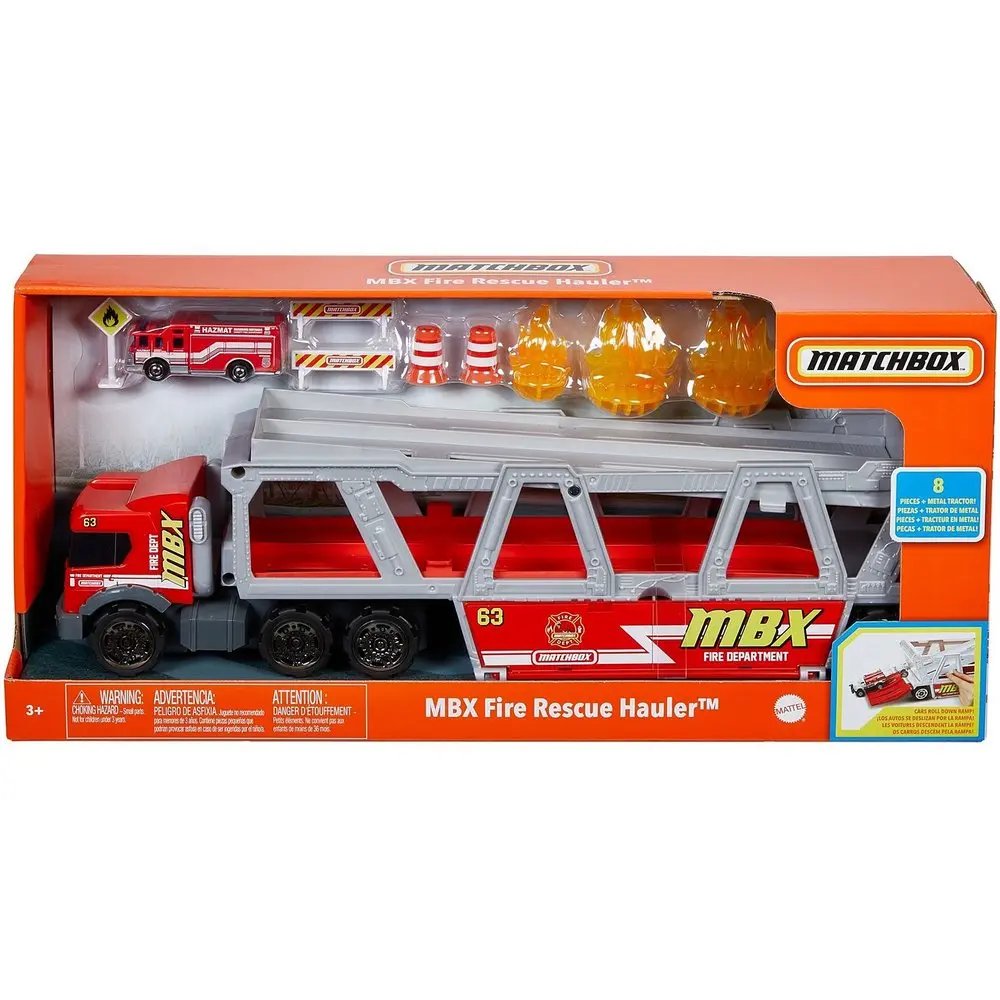 Matchbox Taşıyıcı İtfaiye Aracı Oyun Seti GWM23