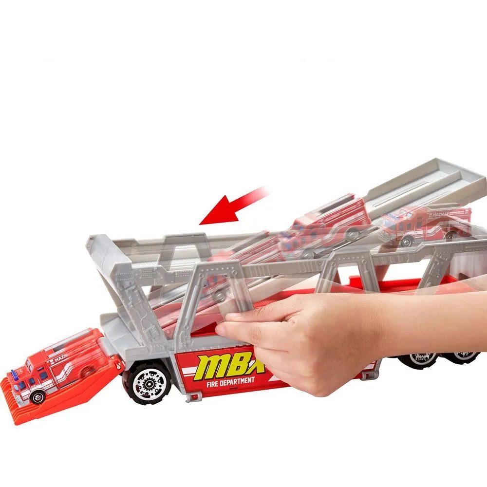 Matchbox Taşıyıcı İtfaiye Aracı Oyun Seti GWM23