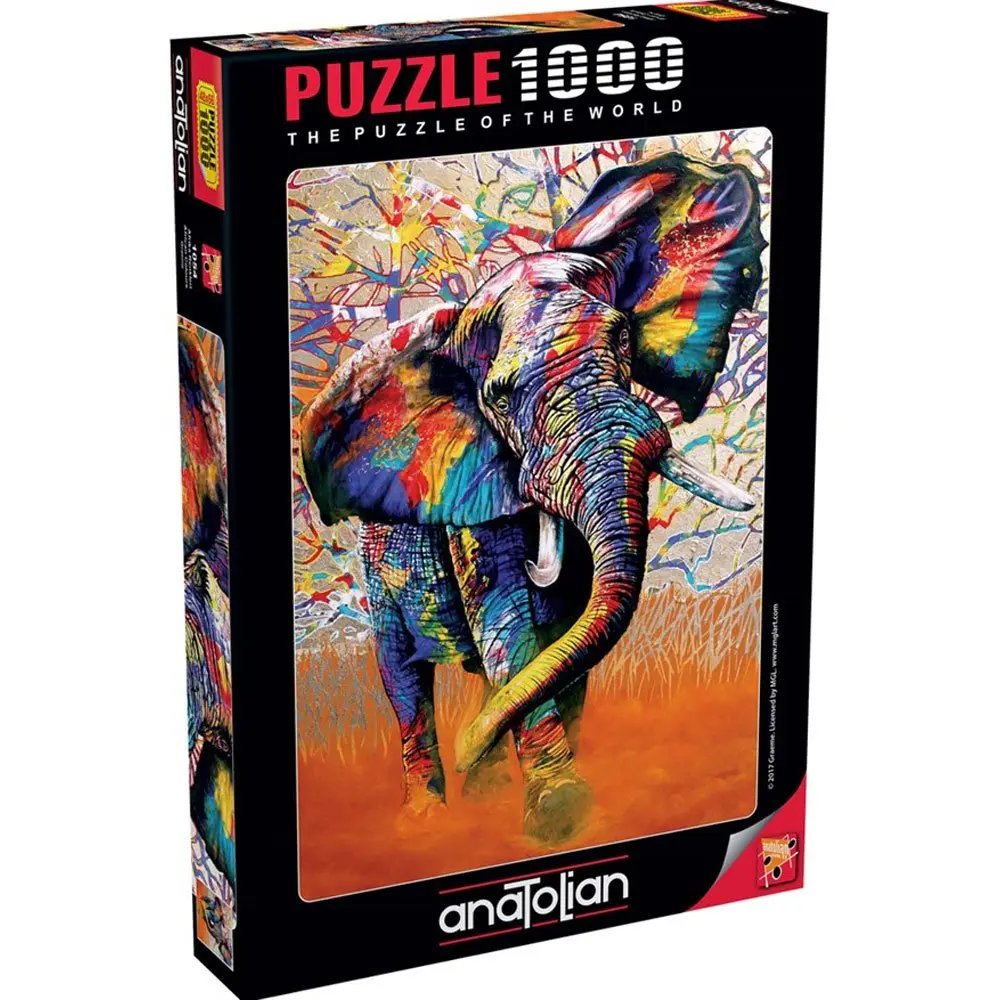 Anatolian Afrika Renkleri 1000 Parça Puzzle 1054