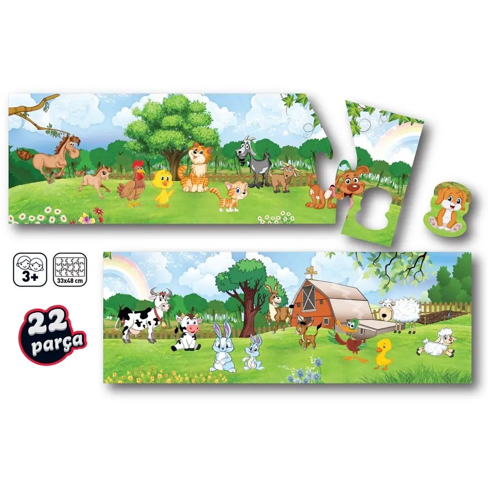 Anatolian Evcil Dostlarımız 22 Parça Puzzle 7462