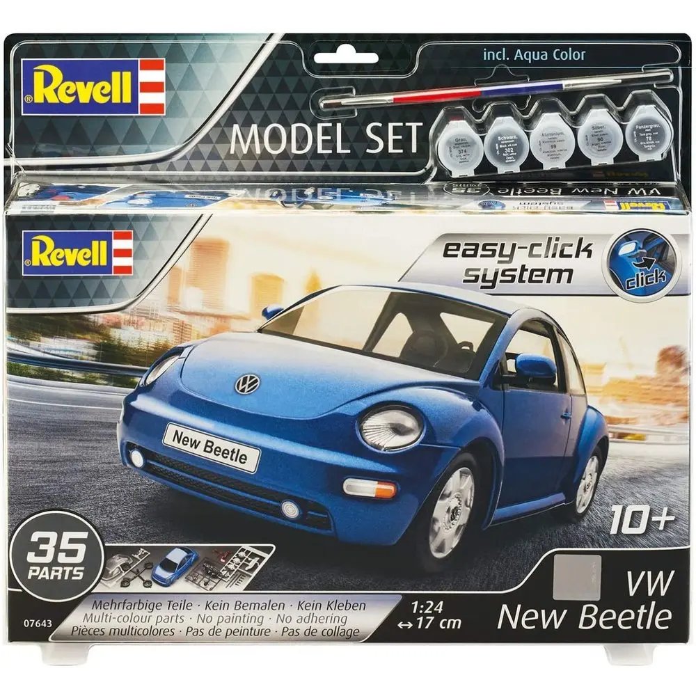 Revell 1:24 Vw New Beetle Model Set