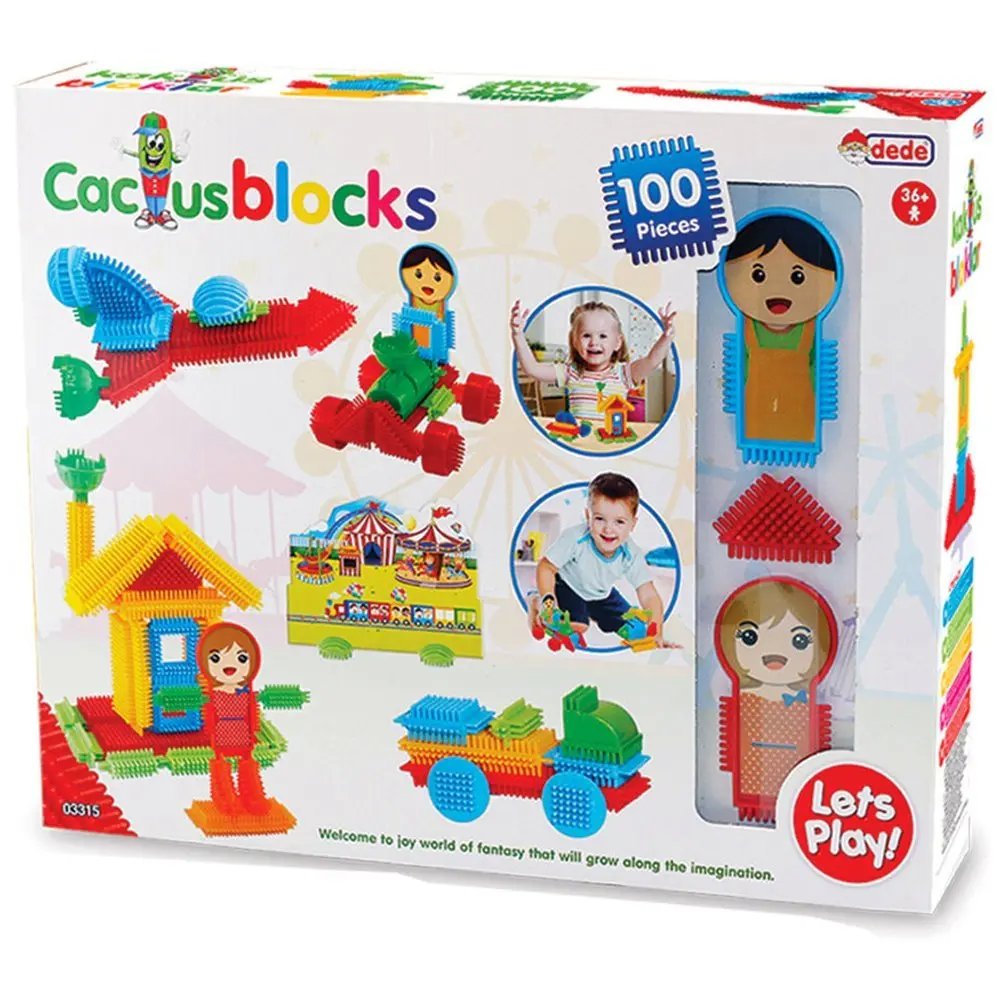 Dede Kaktüs Bloklar 100 Parça