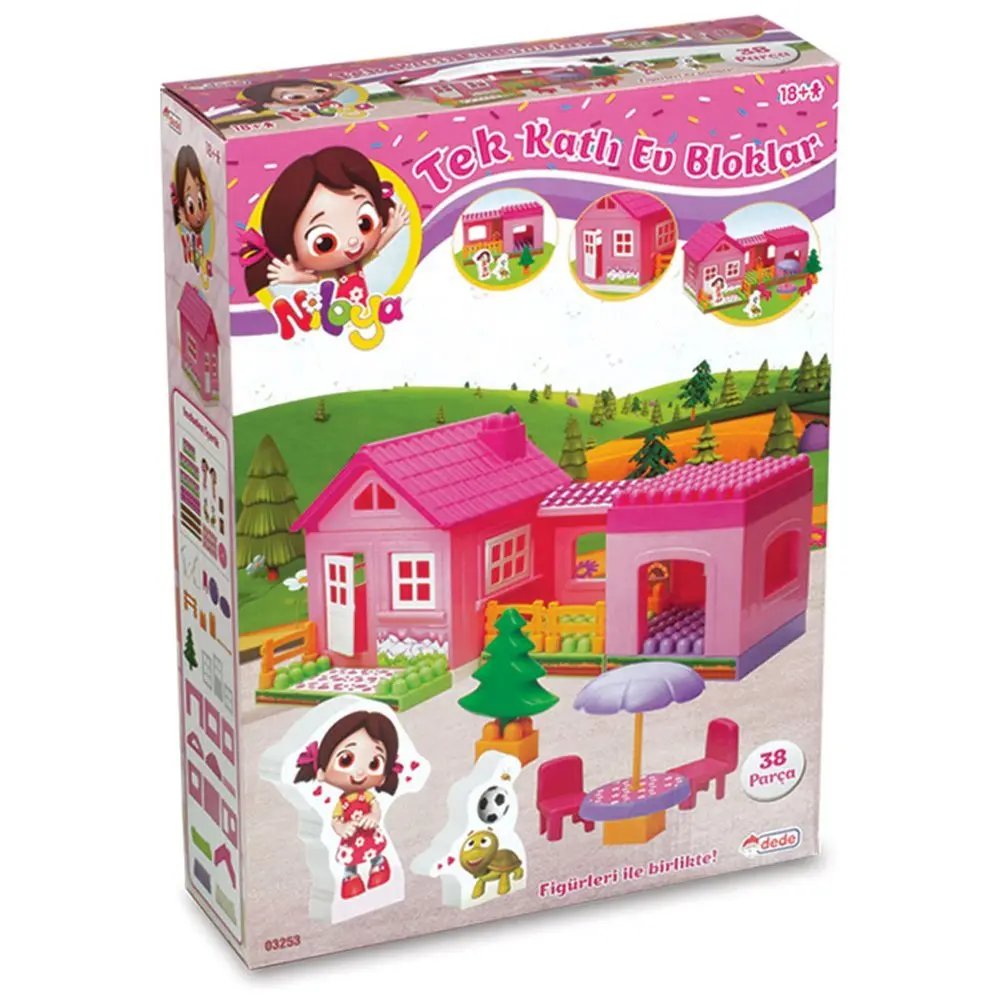 Dede Niloya Tek Katlı Ev Bloklar 37 Parça 03253