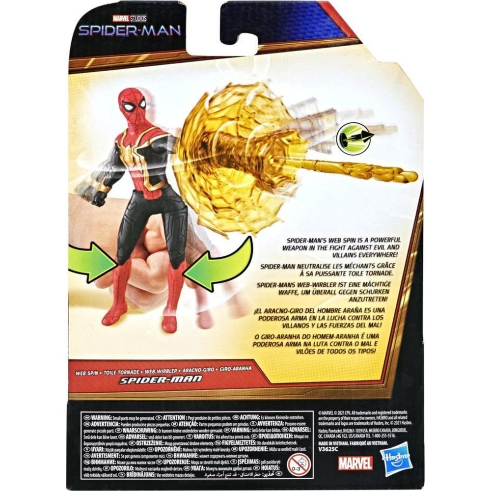 Spider-Man Marvel's Web Spin Deluxe Figür F1917