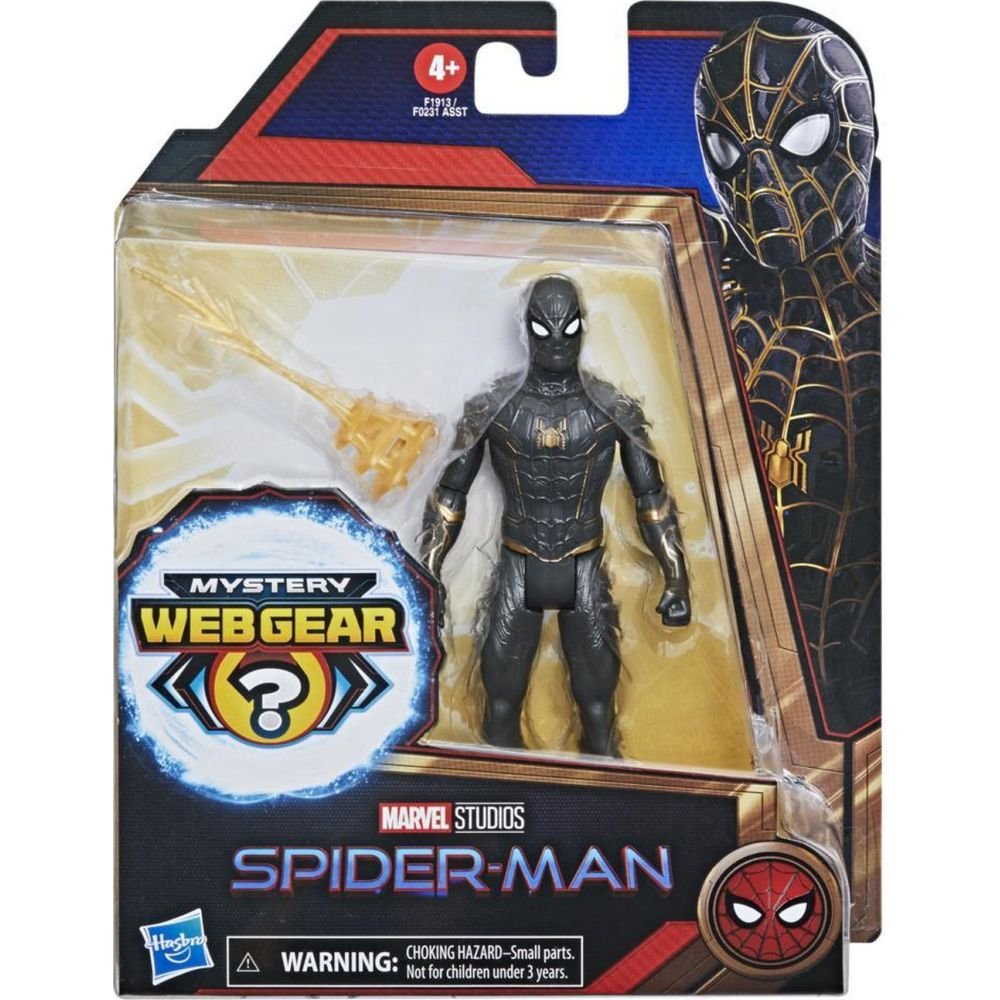 Spider-Man Mystery Web Gear Spider-Man Figür F1913