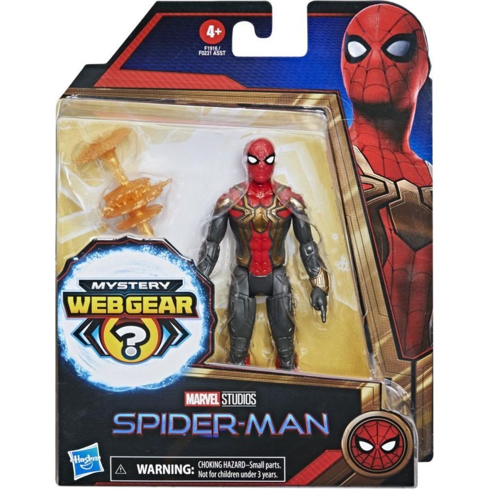 Spider-Man Mystery Web Gear Iron Spider Figür F1916