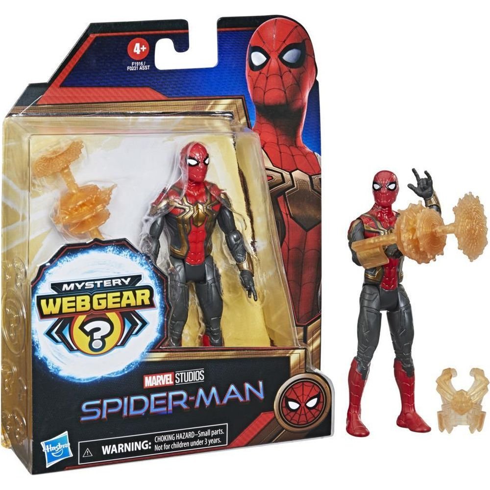 Spider-Man Mystery Web Gear Iron Spider Figür F1916