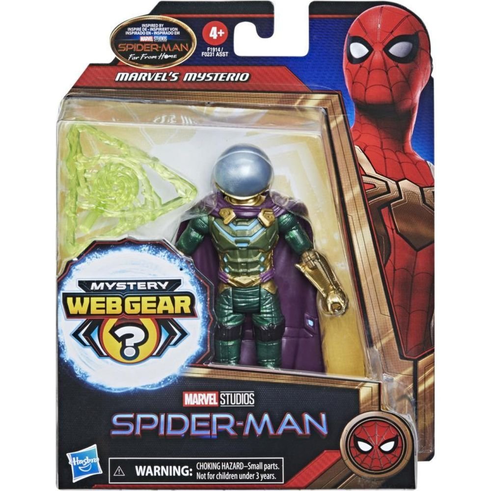 Spider-Man Mystery Web Gear Marvel's Mysterio Figür F1914