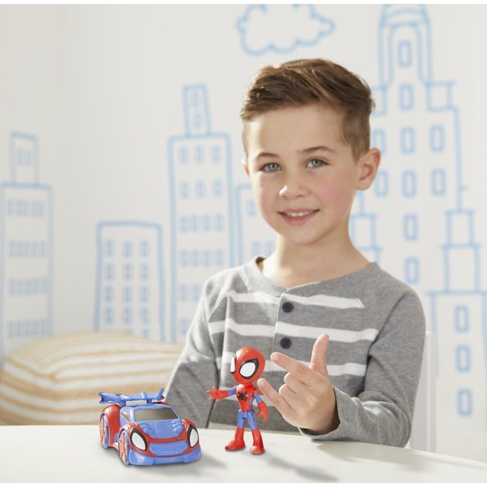 Marvel Spidey Spidey Figür ve Örümcek Araba F1940