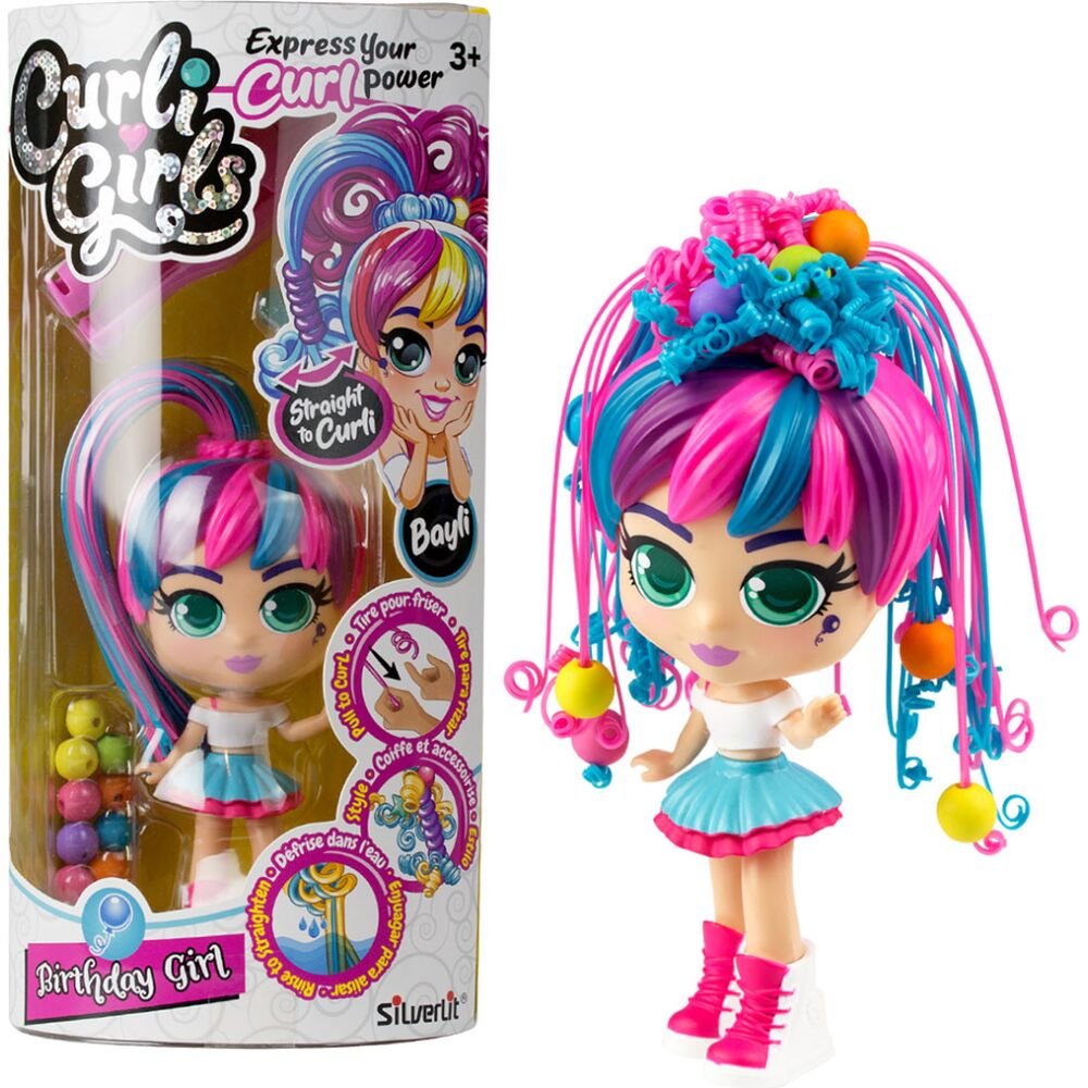 Silverlit Curli Girls Bebek - Birthday Girl Bayli