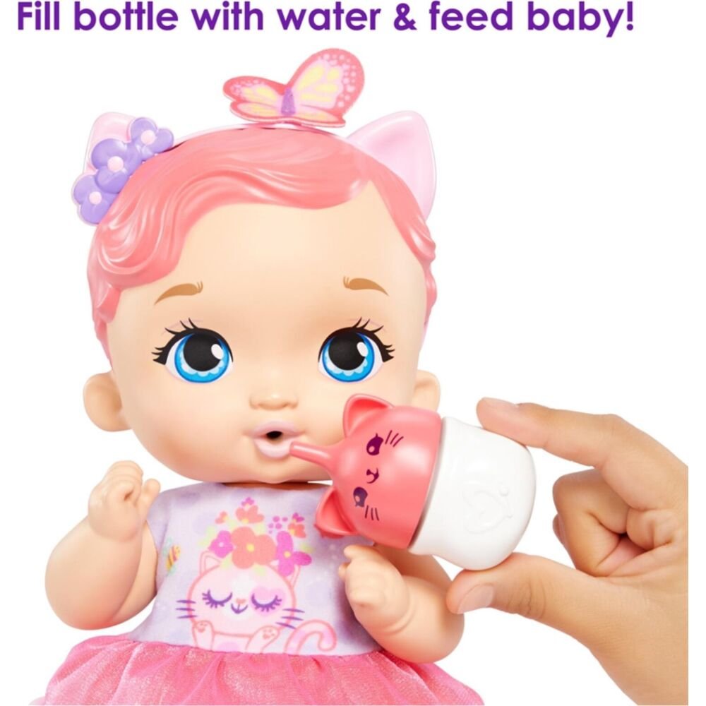 My Garden Baby Yavru Kedi Bebeğimin Bakım Zamanı - Pembe Saçlı HHL21