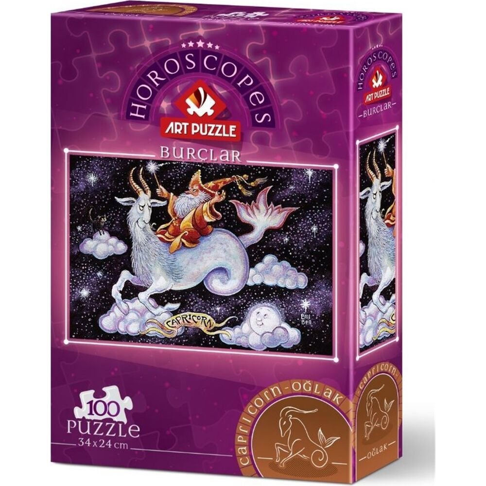 Art Puzle Oğlak Burcu 100 Parça Puzzle