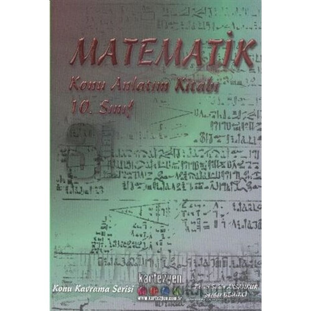 10. Sınıf Kartezyen Matematik Konu Anlatım Kitabı 3.Kitap