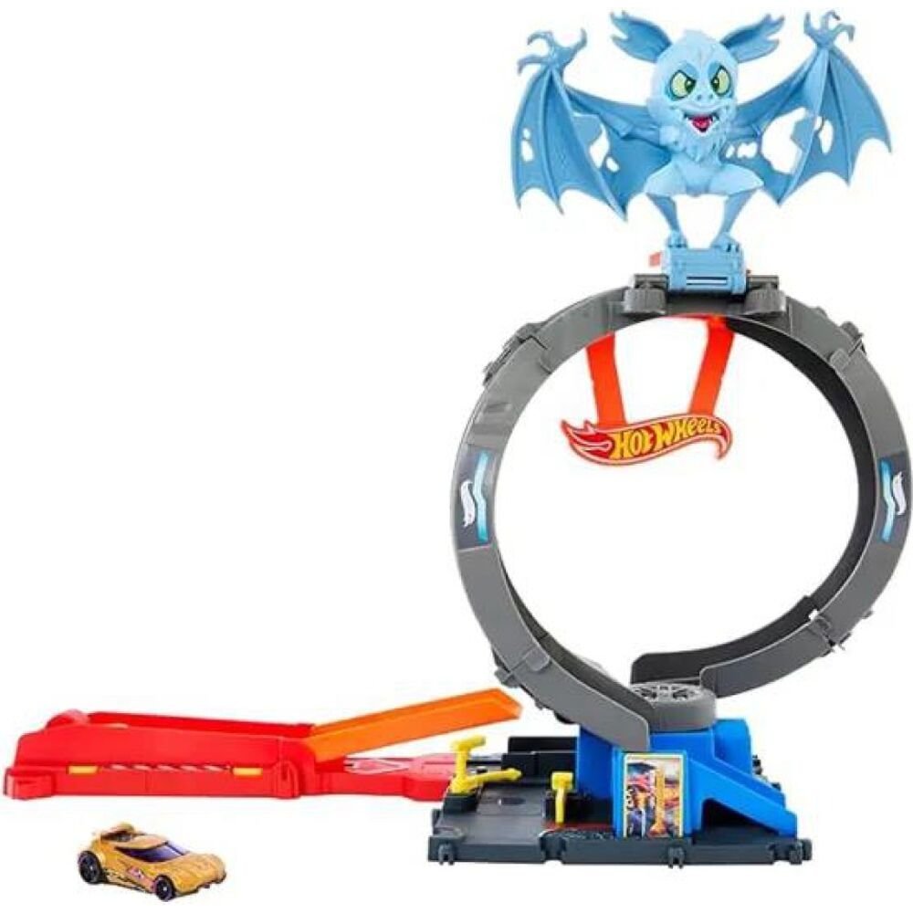 Hot Wheels Düşman Yaratıklar Bat Çemberi Saldırısı Oyun Seti HTN78