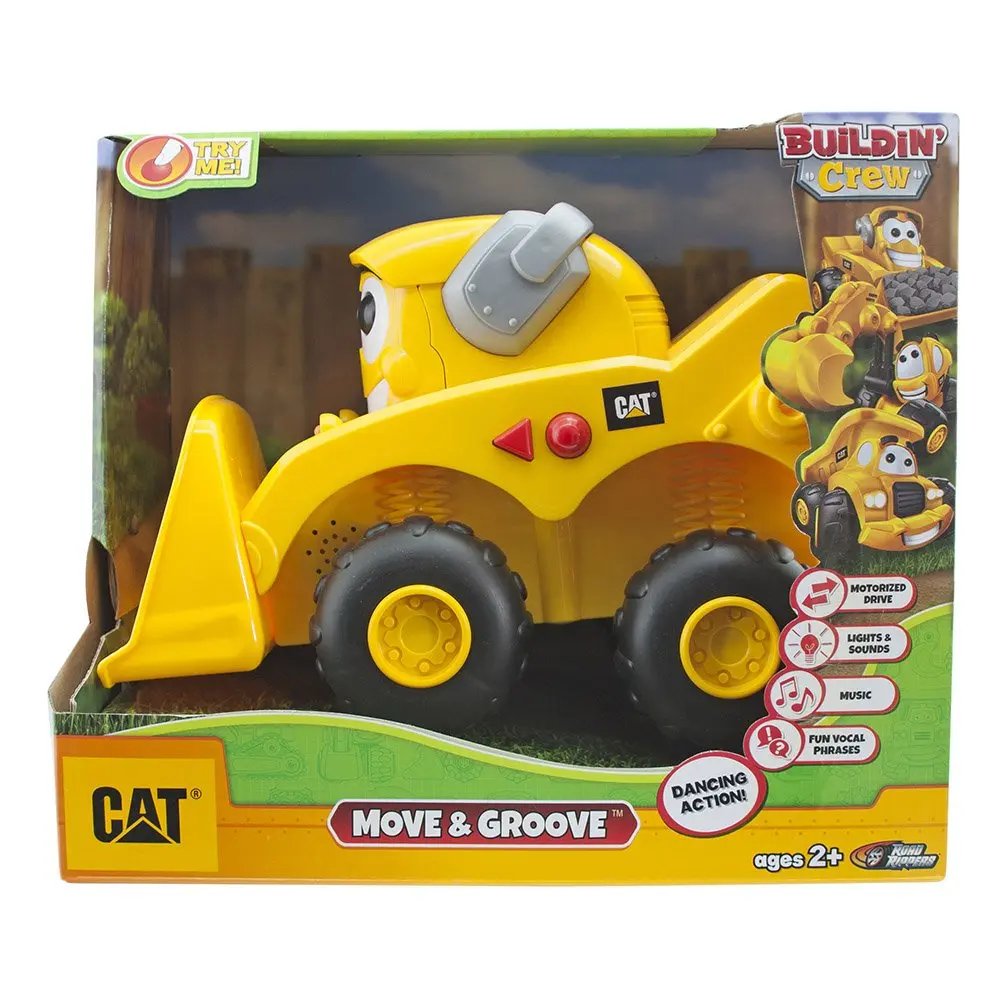 Cat Buildin Crew Dans Eden İş Makineleri Kepçe
