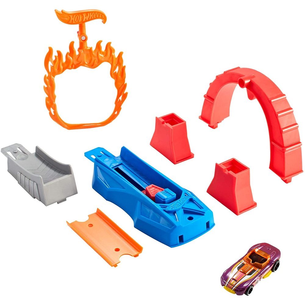 Hot Wheels Akrobasi Atlayışı Yarış Seti Flame Jumper FTH81