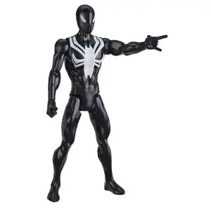 Spider-Man Titan Hero Web Warriors Siyah Spiderman Figür E8523