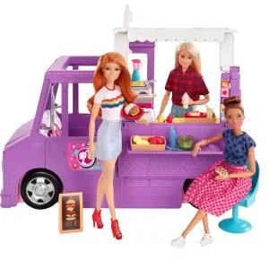 Barbie'nin Yemek Arabası Oyun Seti GMW07