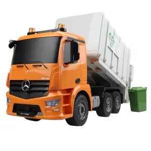 1:20 Uzaktan Kumandalı Şarjlı Mercedes-Benz Antos Çöp Kamyonu
