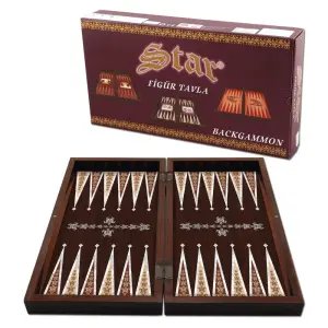 Star Figürlü Tavla Kaplumbağa Terbiyecisi