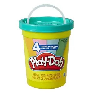 Play-Doh Süper Kova 4'lü Oyun Hamuru Modern Renkler E5208
