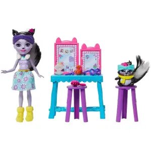 Enchantimals Tatil Temalı Oyun Setleri Şirin Makyaj Masası GJX34