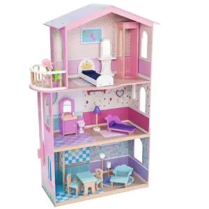 Mentari 3 Katlı Ahşap Bebek Evi