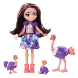 Enchantimals Aile Serileri Oyun Seti Ofelia Ostrich GTM32