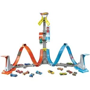 Hot Wheels Dikey Uçuş Heyecanı Yarış Seti GRW39