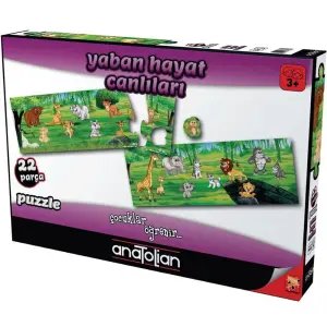 Anatolian Yaban Hayat Canlıları 22 Parça Puzzle 7460