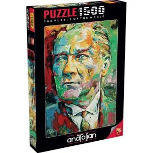 Anatolian Mustafa Kemal Atatürk 1500 Parça Puzzle 4555