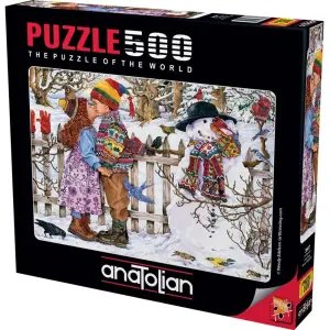Anatolian İlk Öpücük 500 Parça Puzzle 3607