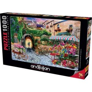 Anatolian Çiçek Pazarı 1000 Parça Puzzle 1066