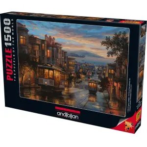 Anatolian San Francisco Sokakları 1500 Parça Puzzle 4531