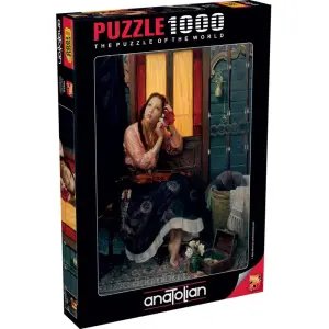 Anatolian Kızıl Kadın 1000 Parça Puzzle 1072