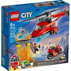Lego City 60281 İtfaiye Kurtarma Helikopteri