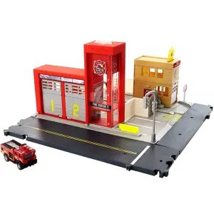 Matchbox Action Drivers İtfaiye Kurtarma Ekibi Oyun Seti HBD76