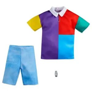 Barbie Ken Kıyafet Koleksiyonu Rengarenk GRC73