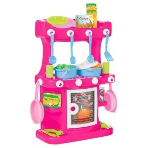 Pilsan Hamarat Mutfak Seti Ayaklı Pembe