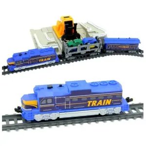 Araba Taşıyıcılı Işıklı Tren Seti 24 Parça