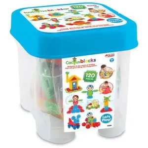 Dede Kaktüs Bloklar Kova 120 Parça