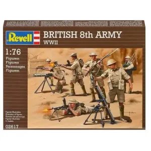 Revell 1:76 British 8Th Army Wwii Model Kit