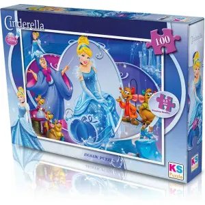 Ks Cinderella Puzzle 100 Parça