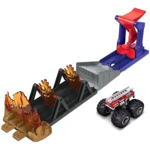 Hot Wheels Monster Trucks Aksiyona Başlangıç Oyun Seti Fire Through GYL12