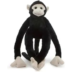Neco Plush Siyah Zıpır Maymun 45 Cm