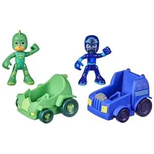Pijamaskeliler Gekko & Night Ninja 2'li Figür ve Mini Araçlar F2841