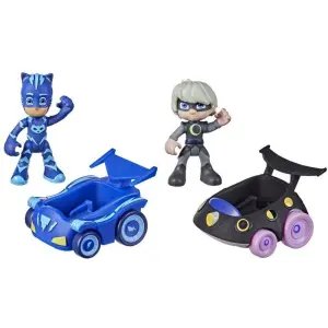 Pijamaskeliler Catboy & Luna Girl 2'li Figür ve Mini Araçlar F2840