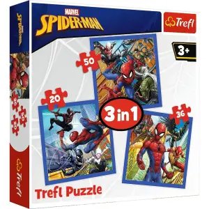Trefl Marvel Spider-Man 3 In 1 Puzzle